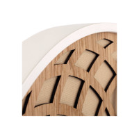 Produktbild för Nextime Sun Small - klocka - kvarts - väggmonterbar - 35 cm - beige