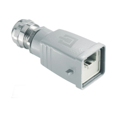 METZ CONNECT BTR E-DAT Industry IP67 V5 metal plug housing - uttagsskydd