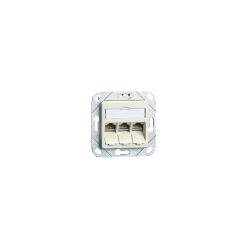 METZ CONNECT BTR C6A Module 3 Port 270° UPk - uttag för nedsänkt montering