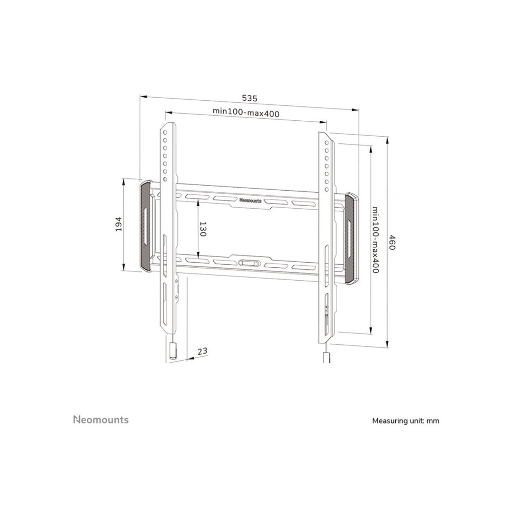 Produktbild för Neomounts WL30-550BL14 monteringssats - för LCD-display