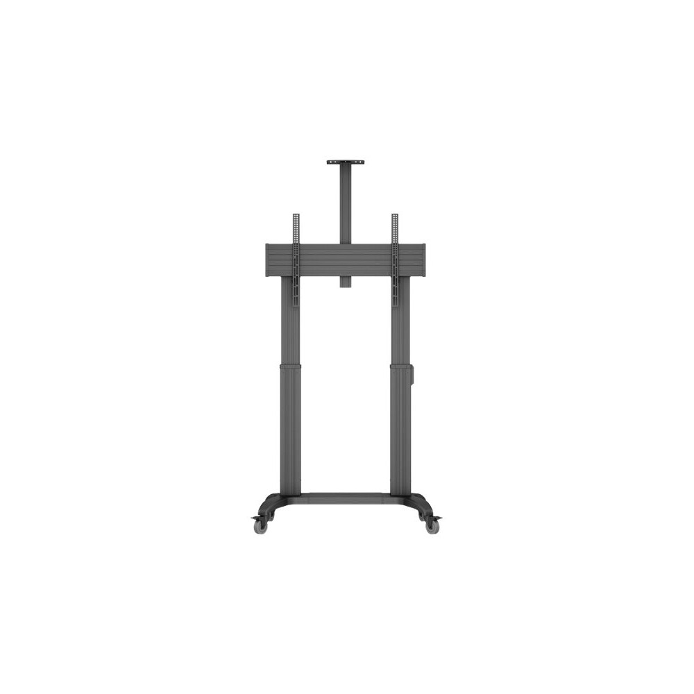 Produktbild för Multibrackets M Motorized Public Floorstand Dual Pillar 180 HD vagn - motoriserad - för platt panel/videokonferenskamera - svart