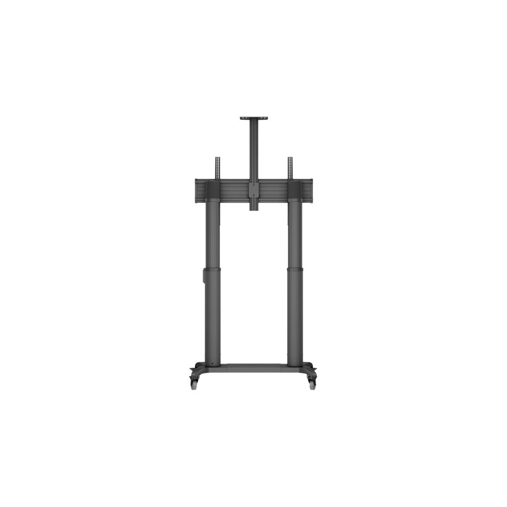 Produktbild för Multibrackets M Motorized Public Floorstand Dual Pillar 180 HD vagn - motoriserad - för platt panel/videokonferenskamera - svart