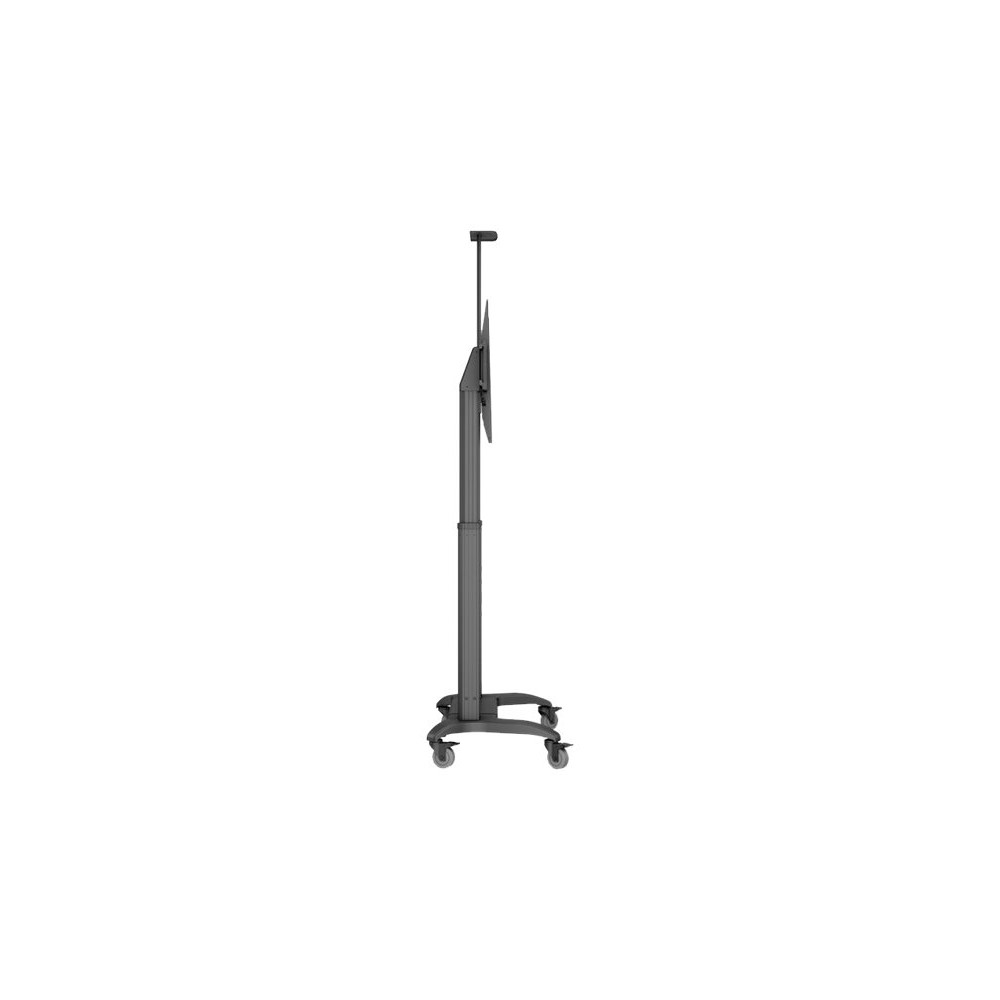 Produktbild för Multibrackets M Motorized Public Floorstand Dual Pillar 180 HD vagn - motoriserad - för platt panel/videokonferenskamera - svart