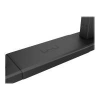 Produktbild för Multibrackets M Motorized Public Floorstand Dual Pillar 180 HD vagn - motoriserad - för platt panel/videokonferenskamera - svart