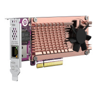 Produktbild för QNAP QM2-2P10G1TB - kontrollerkort - PCIe 3.0 x4 (NVMe) - PCIe 3.0 x8