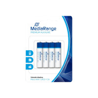 Produktbild för MediaRange Premium batteri - 4 x AAA - alkaliskt