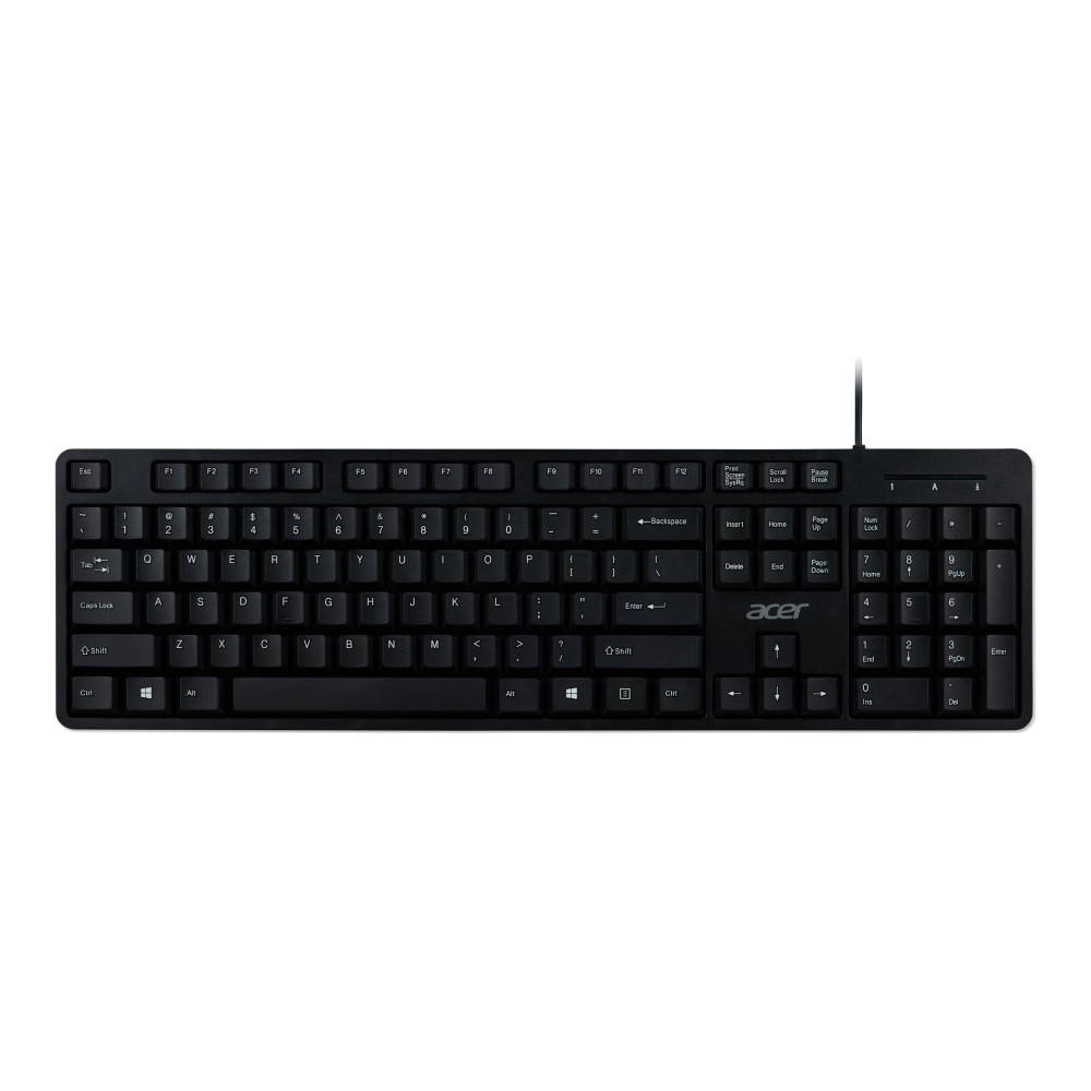 Produktbild för Acer AAK930 - sats med tangentbord och mus - Nordisk - svart Inmatningsenhet