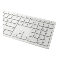 Produktbild för Dell Pro KM5221W - sats med tangentbord och mus - QWERTY - hela norden - vit Inmatningsenhet