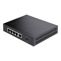 Produktbild för StarTech.com Ohanterad 2.5G-switch - Gigabit-switch med 5 portar - 2,5GBASE-T Ethernet-switch utan förvaltning - Ethernet-splitter - DIN-skena eller väggmontering - Multi-Gigabit - Auto-MDIX - 9K Jumbo - switch - 5 portar - ohanterad