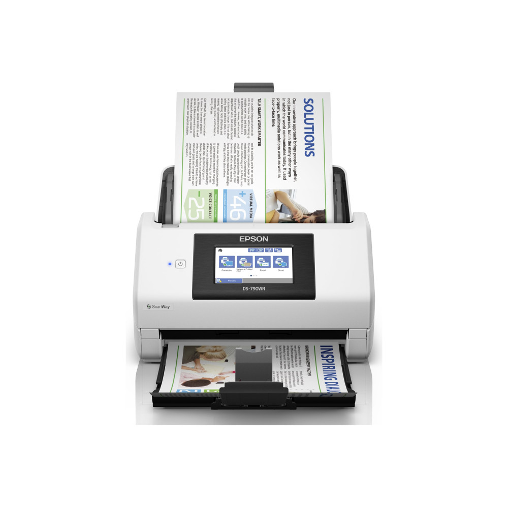 Produktbild för Epson WorkForce DS-790WN - dokumentskanner - desktop - USB 3.0, Gigabit LAN, USB 2.0 (Host), Wi-Fi(n)