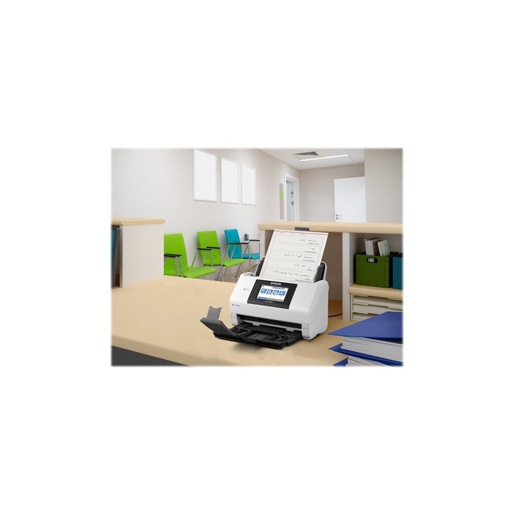 Produktbild för Epson WorkForce DS-790WN - dokumentskanner - desktop - USB 3.0, Gigabit LAN, USB 2.0 (Host), Wi-Fi(n)