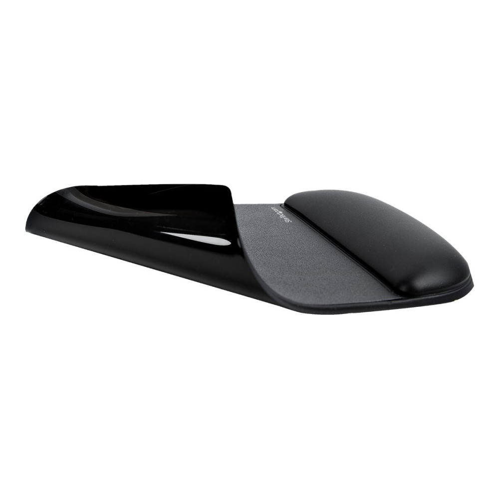 Produktbild för StarTech.com Mouse Pad with Hand rest, 6.7x7.1x 0.8 in (17x18x2cm), Ergonomic Mouse Pad with Wrist Support, Desk Wrist Pad w/ Non-Slip PU Base for Office/Home/Computer/Laptop - Cushioned Gel Mouse Pad w/ Palm Rest - mustablett med handledskudde - TAA-komp