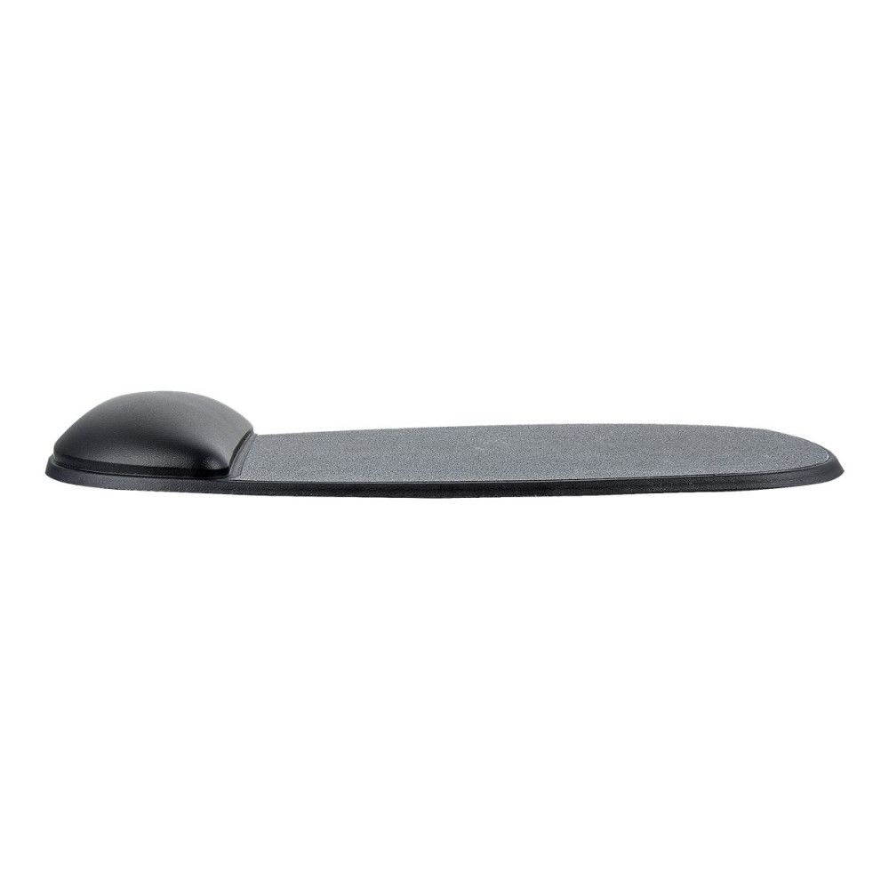 Produktbild för StarTech.com Mouse Pad with Hand rest, 6.7x7.1x 0.8 in (17x18x2cm), Ergonomic Mouse Pad with Wrist Support, Desk Wrist Pad w/ Non-Slip PU Base for Office/Home/Computer/Laptop - Cushioned Gel Mouse Pad w/ Palm Rest - mustablett med handledskudde - TAA-komp