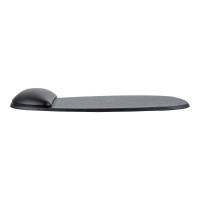Produktbild för StarTech.com Mouse Pad with Hand rest, 6.7x7.1x 0.8 in (17x18x2cm), Ergonomic Mouse Pad with Wrist Support, Desk Wrist Pad w/ Non-Slip PU Base for Office/Home/Computer/Laptop - Cushioned Gel Mouse Pad w/ Palm Rest - mustablett med handledskudde - TAA-komp