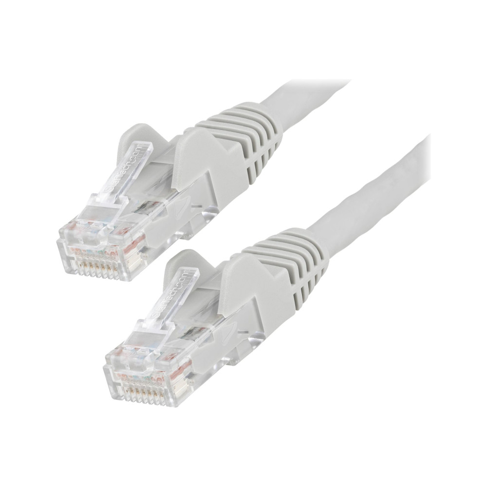 Produktbild för StarTech.com 7m LSZH CAT6 Ethernet Cable, 10 Gigabit Snagless RJ45 100W PoE Network Patch Cord with Strain Relief, CAT 6 10GbE UTP, Grey, Individually Tested/ETL, Low Smoke Zero Halogen - Category 6 - 24AWG - patch-kabel - 7 m - grå