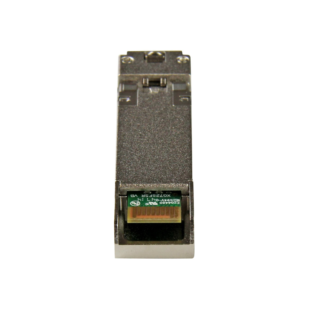 Produktbild för Startech Juniper EX-SFP-10GE-SR Compatible SFP+ Module, 10GBASE-SR, 10GbE Multimode Fiber MMF Optic Transceiver, 10GE Gigabit Ethernet SFP+, LC Connector, 300m, 850nm, DDM, Mini GBIC - Lifetime Warranty (EXSFP10GESRS) - SFP+ sändar/mottagarmodul - 10GbE