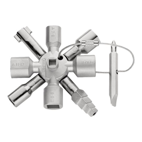 Knipex KNIPEX TwinKey Control Cabinet - multifunction key