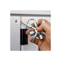Produktbild för KNIPEX TwinKey Control Cabinet - multifunction key