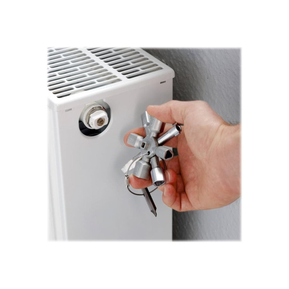 Produktbild för KNIPEX TwinKey Control Cabinet - multifunction key