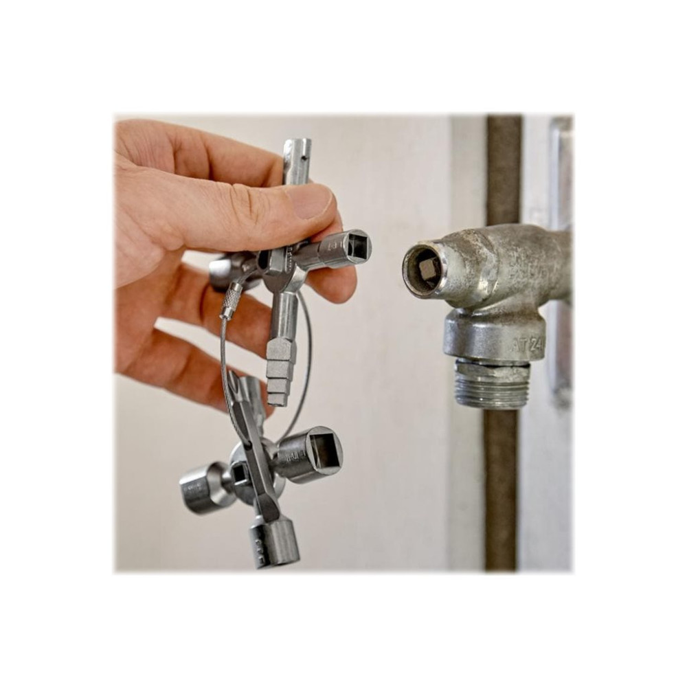 Produktbild för KNIPEX TwinKey Control Cabinet - multifunction key