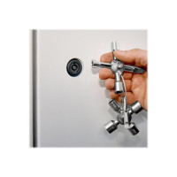 Produktbild för KNIPEX TwinKey Control Cabinet - multifunction key