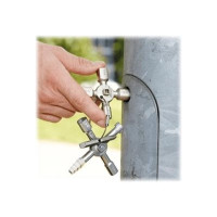 Produktbild för KNIPEX TwinKey Control Cabinet - multifunction key