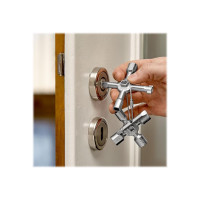 Produktbild för KNIPEX TwinKey Control Cabinet - multifunction key