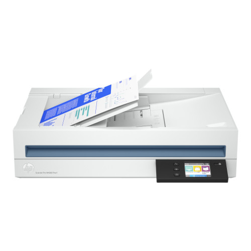 Hewlett-Packard HP Scanjet Pro N4600 fnw1 - dokumentskanner - desktop - Gigabit LAN, USB 3.0, Wi-Fi(n)