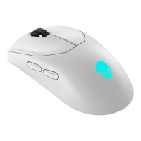Produktbild för Alienware Tri-Mode Gaming Mouse AW720M - mus - USB-C, 2.4 GHz, Bluetooth 5.1 - månljus