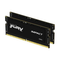 Produktbild för Kingston FURY Impact - DDR5 - sats - 64 GB: 2 x 32 GB - SO DIMM 262-pin - 4800 MHz / PC5-38400 - ej buffrad