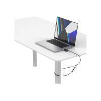Produktbild för Compulocks Ledge Lock Adapter for MacBook Pro 16" M1, M2 & M3 with Combination Cable Lock - adapter för säkerhetslåsurtag