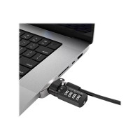 Produktbild för Compulocks Ledge Lock Adapter for MacBook Pro 16" M1, M2 & M3 with Combination Cable Lock - adapter för säkerhetslåsurtag
