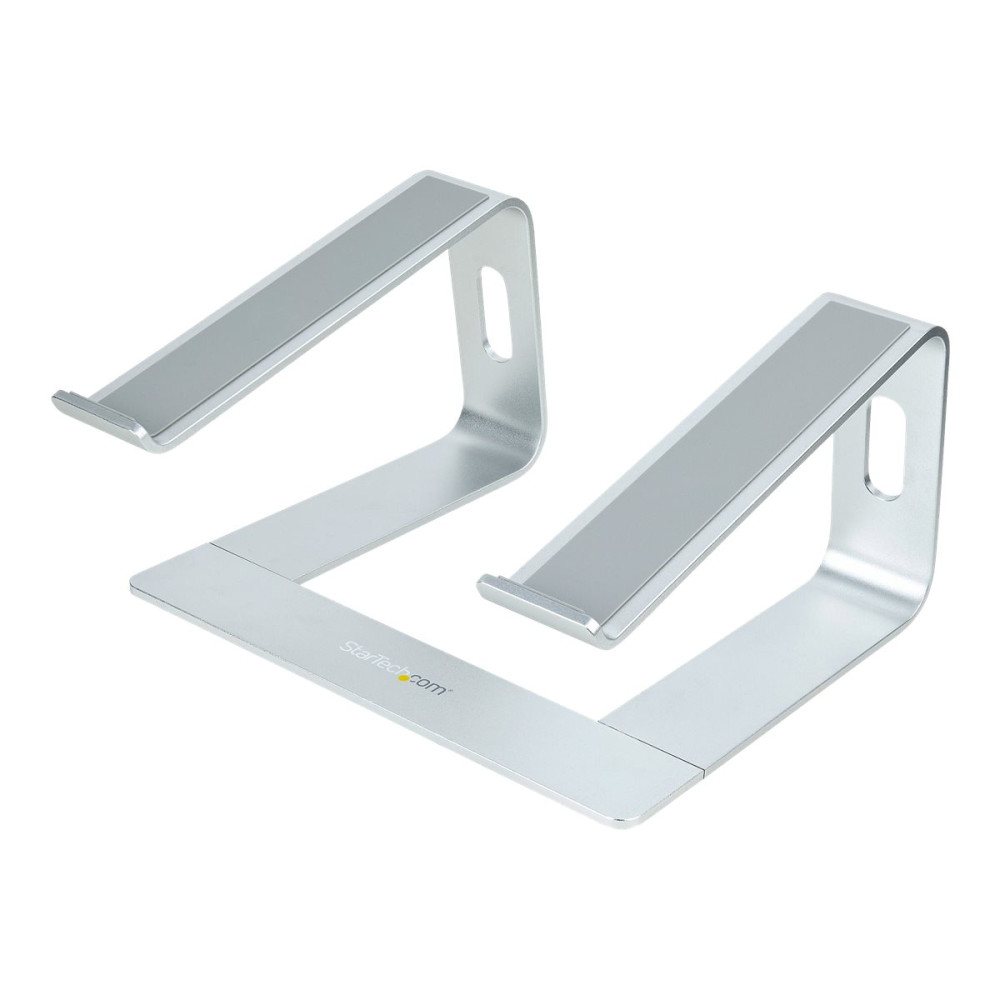 Produktbild för StarTech.com Laptop Stand for Desk, 5kg/11lb, Aluminum, Silver, Ergonomic - ställ för bärbar dator