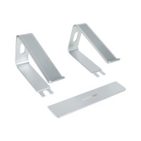 Produktbild för StarTech.com Laptop Stand for Desk, 5kg/11lb, Aluminum, Silver, Ergonomic - ställ för bärbar dator