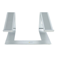 Produktbild för StarTech.com Laptop Stand for Desk, 5kg/11lb, Aluminum, Silver, Ergonomic - ställ för bärbar dator