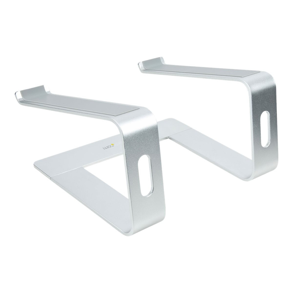 Produktbild för StarTech.com Laptop Stand for Desk, 5kg/11lb, Aluminum, Silver, Ergonomic - ställ för bärbar dator