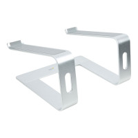 Produktbild för StarTech.com Laptop Stand for Desk, 5kg/11lb, Aluminum, Silver, Ergonomic - ställ för bärbar dator