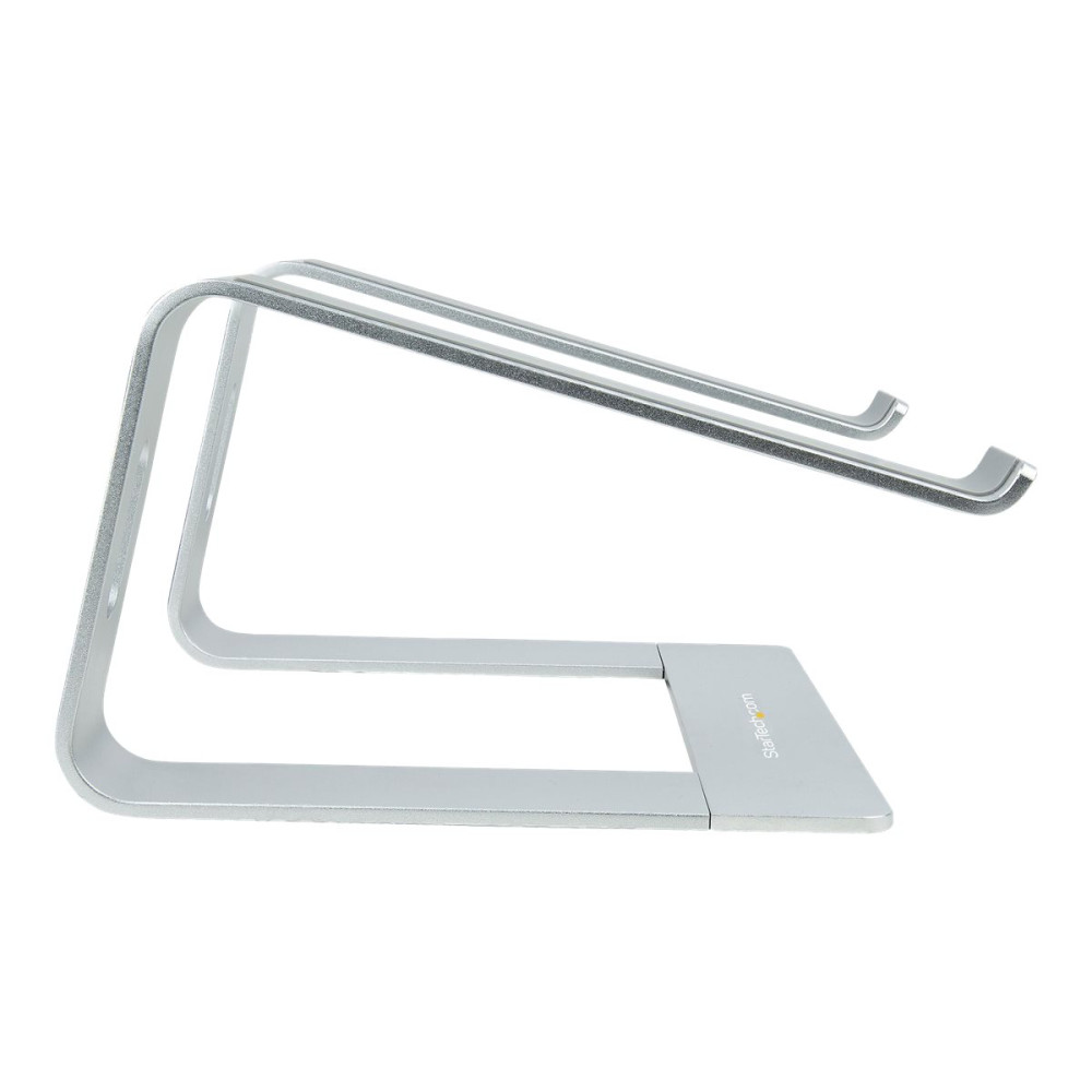 Produktbild för StarTech.com Laptop Stand for Desk, 5kg/11lb, Aluminum, Silver, Ergonomic - ställ för bärbar dator