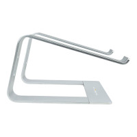 Produktbild för StarTech.com Laptop Stand for Desk, 5kg/11lb, Aluminum, Silver, Ergonomic - ställ för bärbar dator