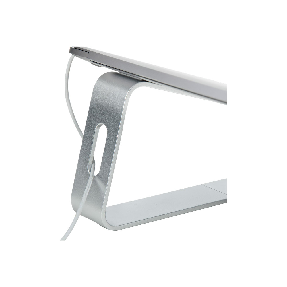 Produktbild för StarTech.com Laptop Stand for Desk, 5kg/11lb, Aluminum, Silver, Ergonomic - ställ för bärbar dator