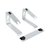 Produktbild för StarTech.com Laptop Stand for Desk, 5kg/11lb, Aluminum, Silver, Ergonomic - ställ för bärbar dator