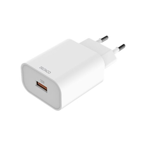 Deltaco DELTACO USB-AC182 strömadapter - USB typ A - 18 watt