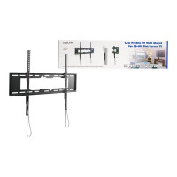 Produktbild för LogiLink monteringssats - för TV - tilting, horizontal adjustable, 50 kg - svart