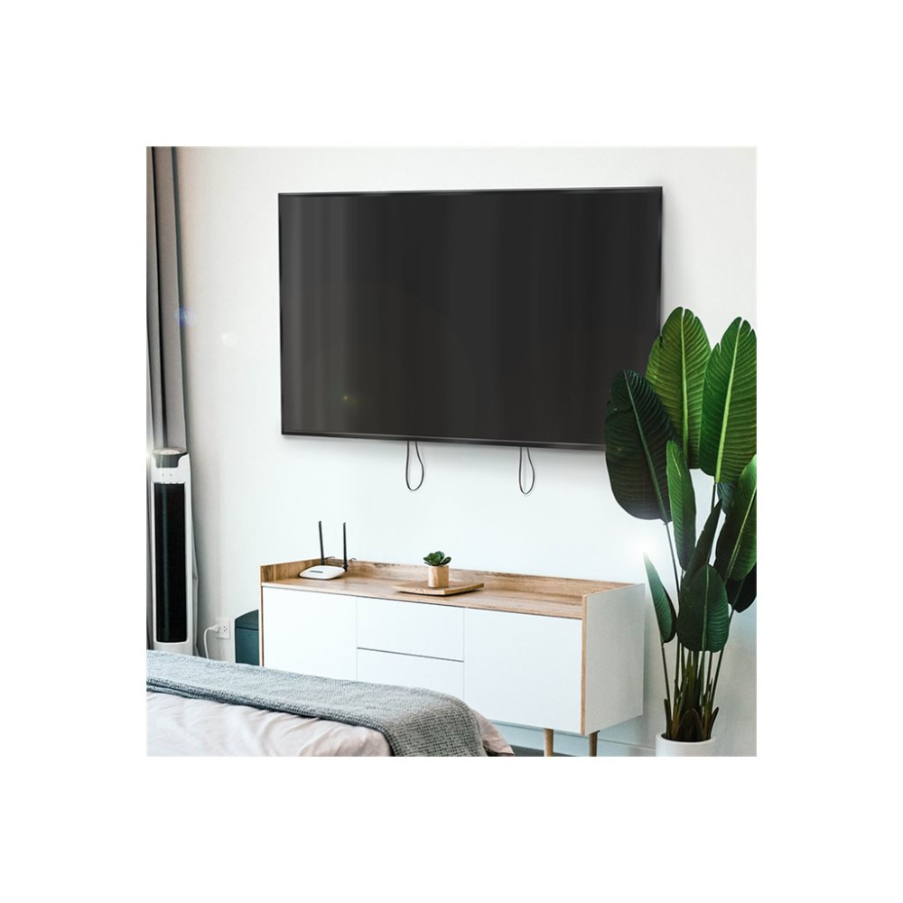 Produktbild för LogiLink monteringssats - för TV - tilting, horizontal adjustable, 50 kg - svart