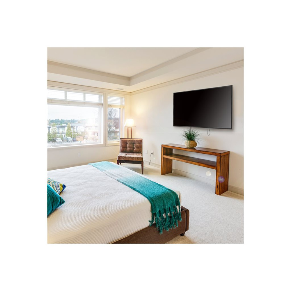 Produktbild för LogiLink monteringssats - för TV - tilting, horizontal adjustable, 50 kg - svart