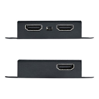 Produktbild för StarTech.com HDMI Extender over CAT6/CAT5, 4K 30Hz/130ft (40m) or 1080p 60Hz/230ft (70m) Video Extender, 4K HDMI over Ethernet Extender, PoC HDMI Transmitter and Receiver Kit, IR Extension - Local Video Output - förlängd räckvidd för audio/video - HDMI