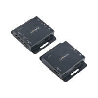 Produktbild för StarTech.com HDMI Extender over CAT6/CAT5, 4K 30Hz/130ft (40m) or 1080p 60Hz/230ft (70m) Video Extender, 4K HDMI over Ethernet Extender, PoC HDMI Transmitter and Receiver Kit, IR Extension - Local Video Output - förlängd räckvidd för audio/video - HDMI