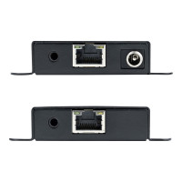 Produktbild för StarTech.com HDMI Extender over CAT6/CAT5, 4K 30Hz/130ft (40m) or 1080p 60Hz/230ft (70m) Video Extender, 4K HDMI over Ethernet Extender, PoC HDMI Transmitter and Receiver Kit, IR Extension - Local Video Output - förlängd räckvidd för audio/video - HDMI