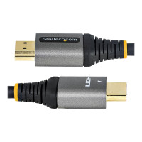 Produktbild för Startech 20in (0.5m) Premium Certified HDMI 2.0 Cable with Ethernet, High-Speed Ultra HD 4K 60Hz HDMI Cable HDR10, ARC, HDMI Cord For Ultra HD Monitors, TVs, Displays, w/ TPE Jacket - Durable HDMI Video Cable (HDMMV50CM) - HDMI-kabel med Ethernet - 50 cm