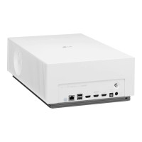 Produktbild för LG CineBeam HU710P - DLP-projektor - Miracast Wi-Fi Display / AirPlay 2 - vit